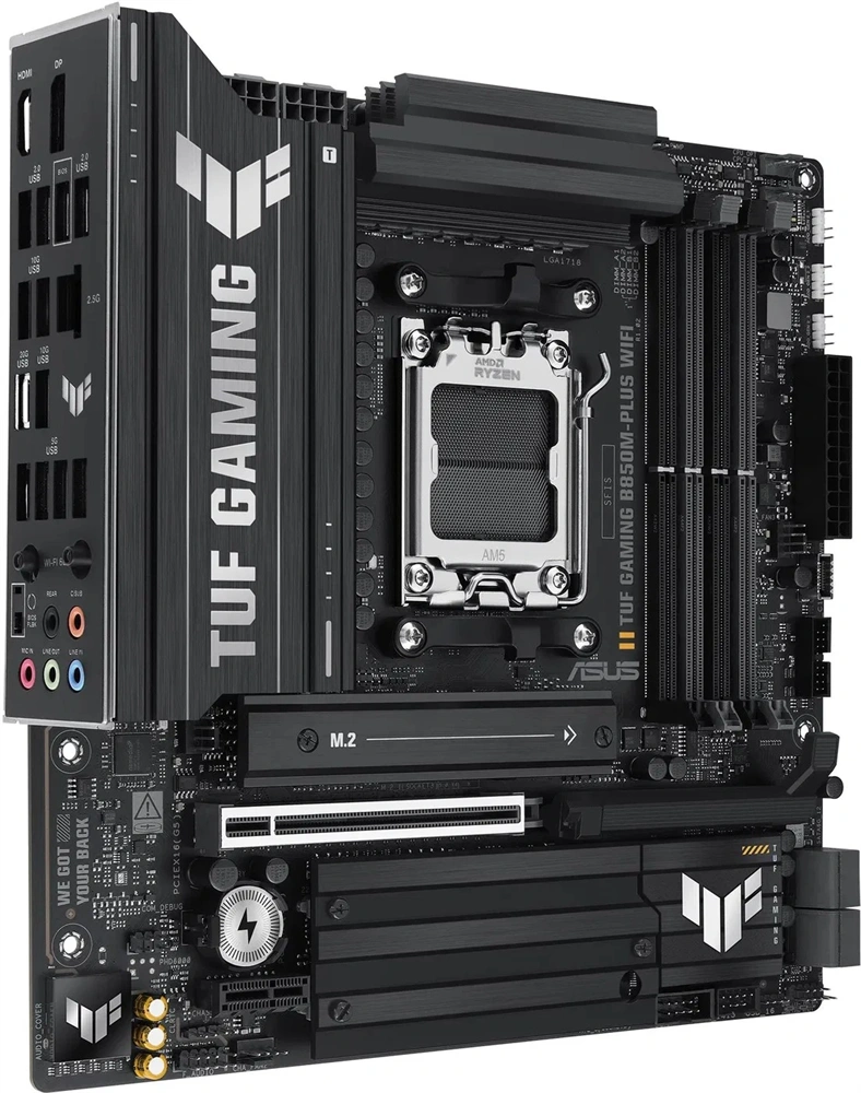ASUS TUF GAMING B850M-PLUS AMD B850 AM5 mATX alaplap