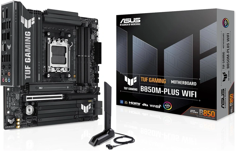 ASUS TUF GAMING B850M-PLUS AMD B850 AM5 mATX alaplap