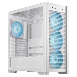 ASUS TUF GAMING GT302 TG fehér (táp nélküli) ablakos ARGB mATX ház