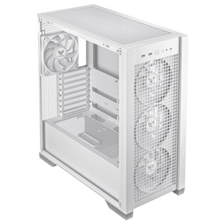ASUS TUF GAMING GT302 TG fehér (táp nélküli) ablakos ARGB mATX ház