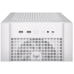 ASUS TUF GAMING GT302 TG fehér (táp nélküli) ablakos ARGB mATX ház