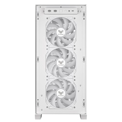 ASUS TUF GAMING GT302 TG fehér (táp nélküli) ablakos ARGB mATX ház