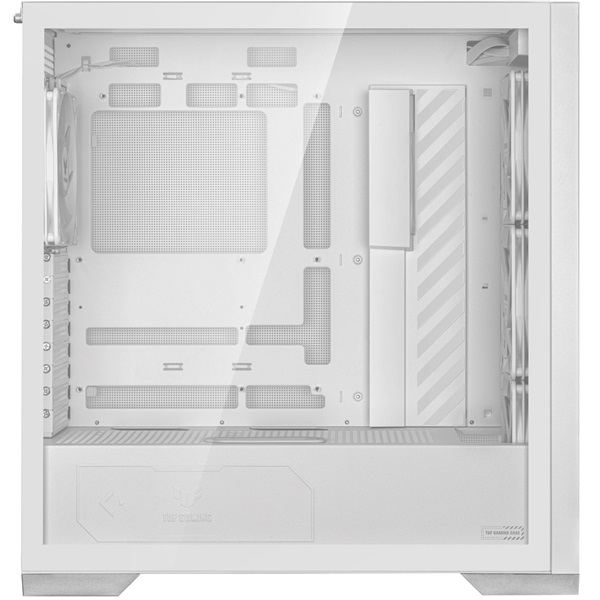 ASUS TUF GAMING GT302 TG fehér (táp nélküli) ablakos ARGB mATX ház