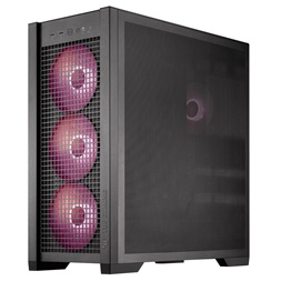 ASUS TUF GAMING GT302 TG fekete (táp nélküli) ablakos ARGB mATX ház