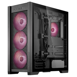 ASUS TUF GAMING GT302 TG fekete (táp nélküli) ablakos ARGB mATX ház