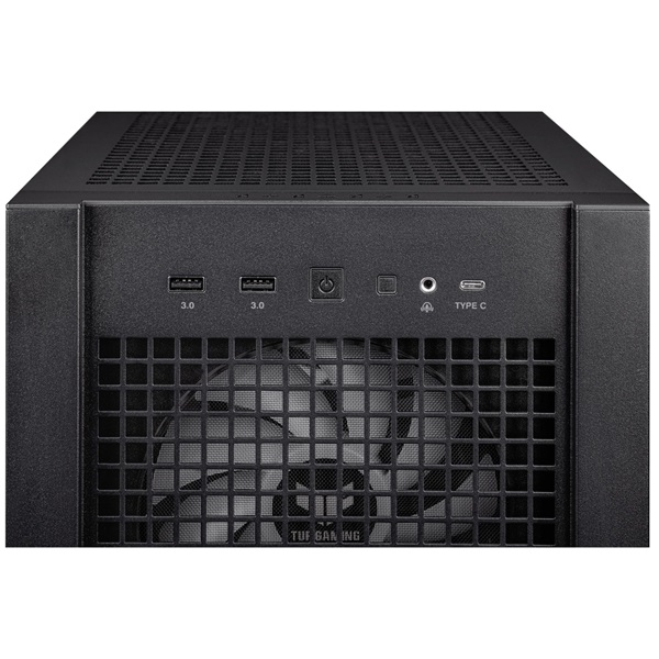 ASUS TUF GAMING GT302 TG fekete (táp nélküli) ablakos ARGB mATX ház