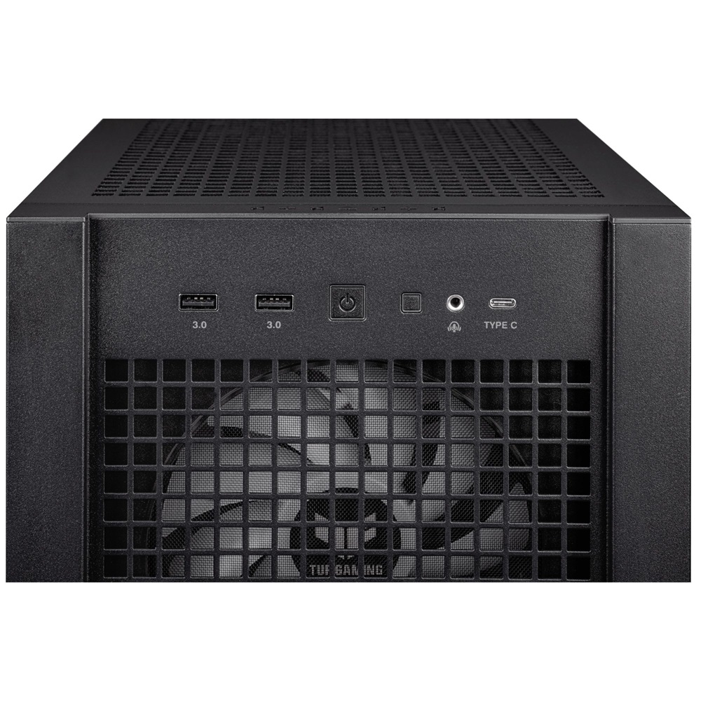 ASUS TUF GAMING GT302 TG fekete (táp nélküli) ablakos ARGB mATX ház