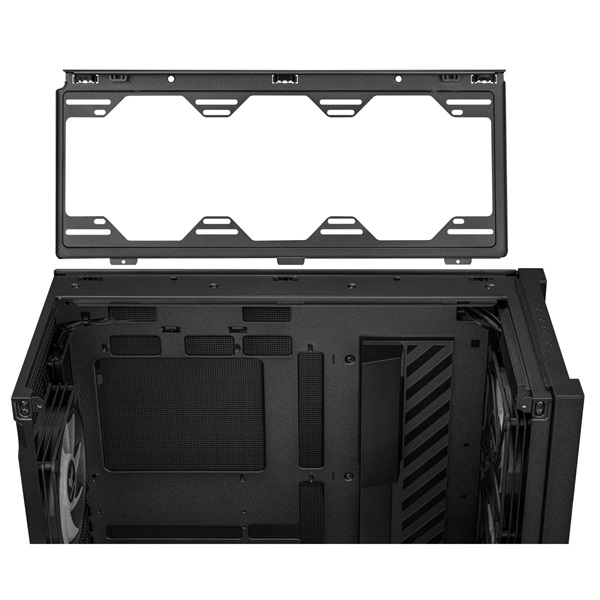 ASUS TUF GAMING GT302 TG fekete (táp nélküli) ablakos ARGB mATX ház