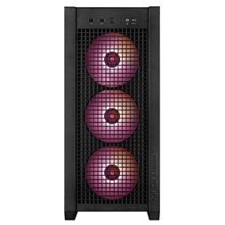 ASUS TUF GAMING GT302 TG fekete (táp nélküli) ablakos ARGB mATX ház