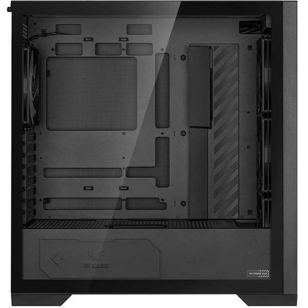 ASUS TUF GAMING GT302 TG fekete (táp nélküli) ablakos ARGB mATX ház
