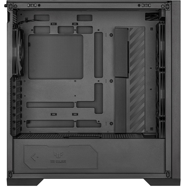 ASUS TUF GAMING GT302 TG fekete (táp nélküli) ablakos ARGB mATX ház