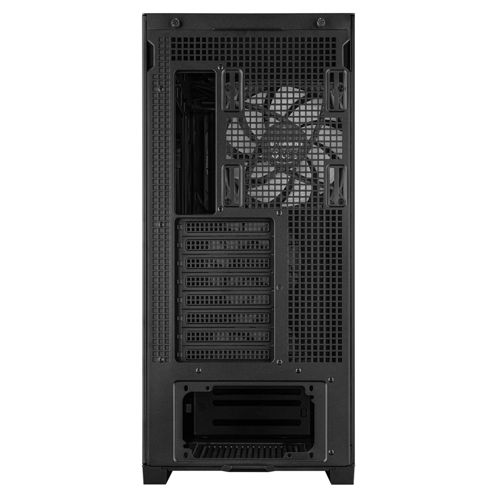 ASUS TUF GAMING GT302 TG fekete (táp nélküli) ablakos ARGB mATX ház