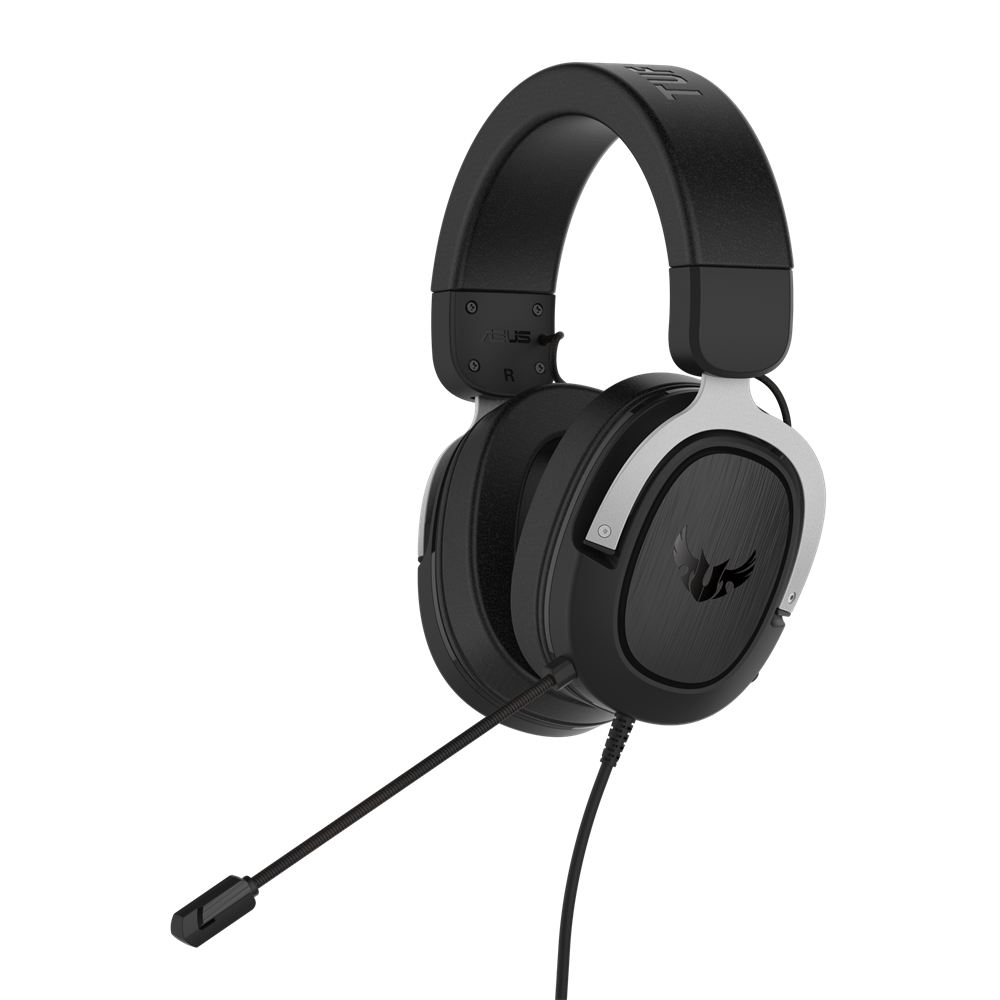 ASUS TUF GAMING H3 fekete-acélszürke gamer headset
