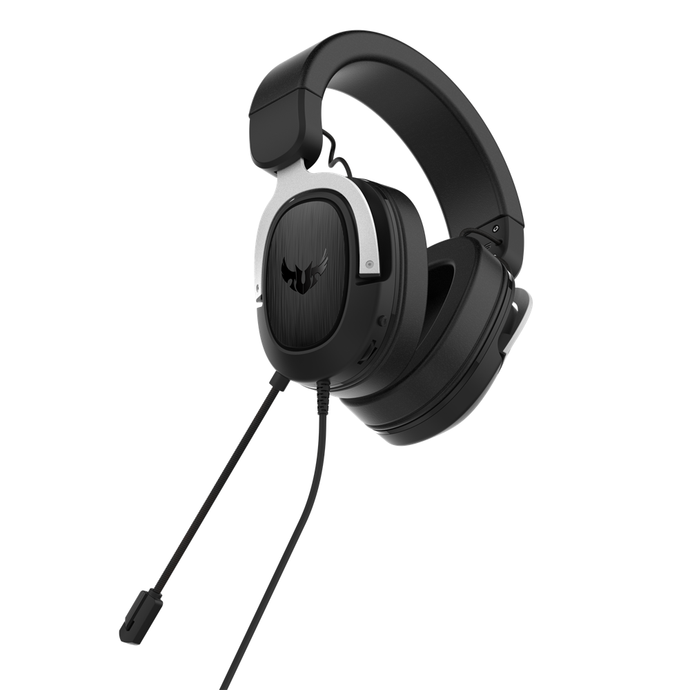 ASUS TUF GAMING H3 fekete-acélszürke gamer headset