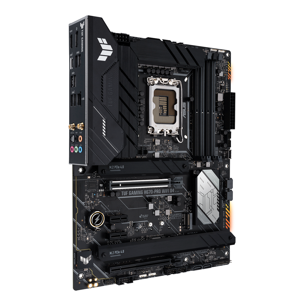 ASUS TUF GAMING H670-PRO WIFI D4 Intel H670 LGA1700 ATX alaplap