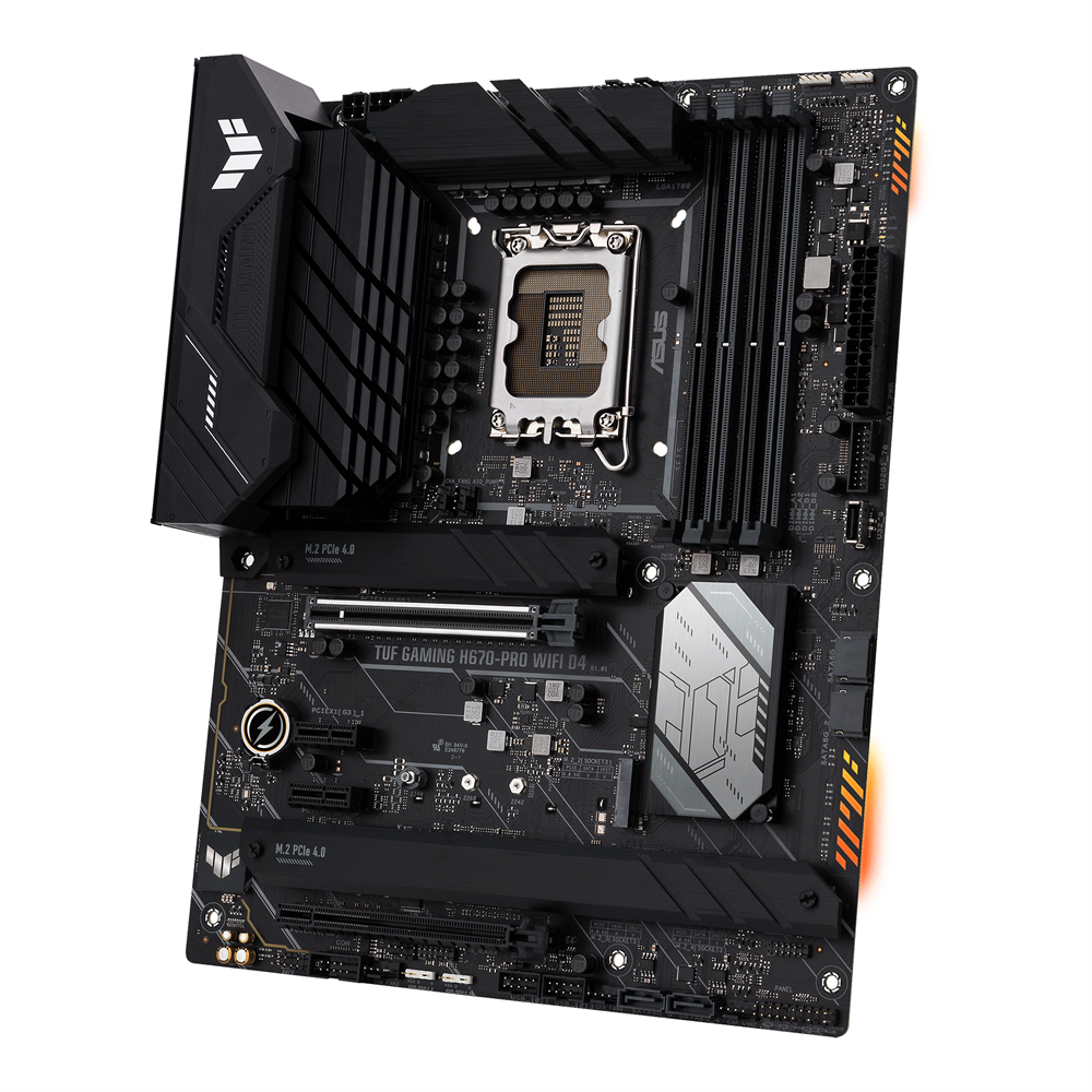 ASUS TUF GAMING H670-PRO WIFI D4 Intel H670 LGA1700 ATX alaplap