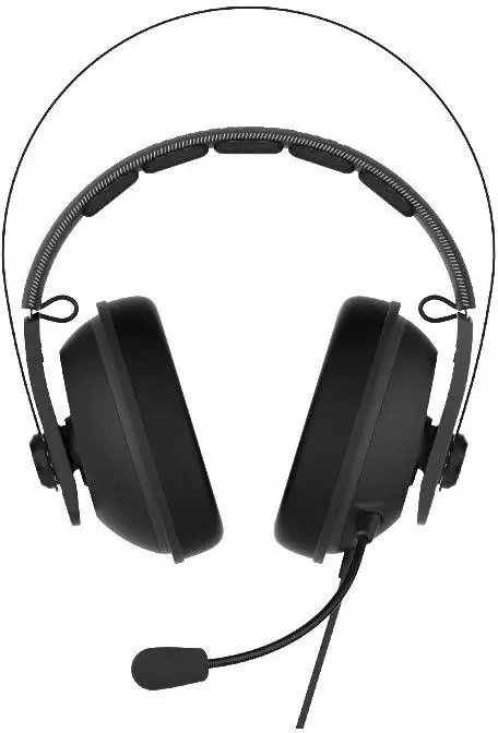 ASUS TUF GAMING H7 CORE fekete-acélszürke gamer headset
