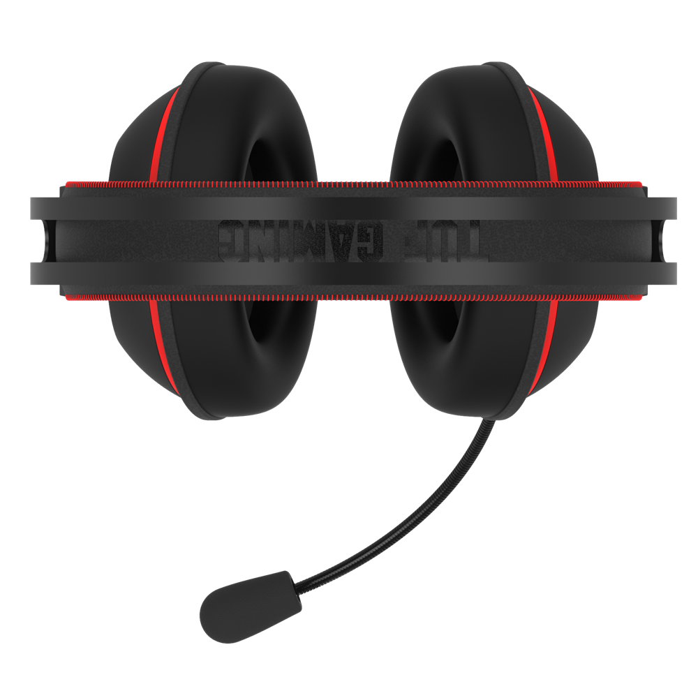 ASUS TUF GAMING H7 fekete-piros gamer headset