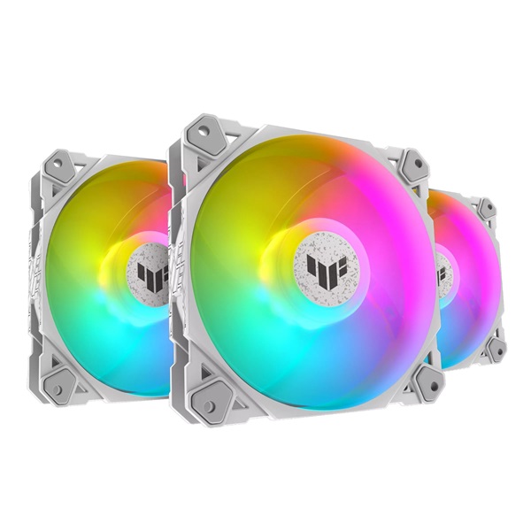 ASUS TUF GAMING TF120 ARGB WHITE EDITION 3IN1 ventilátor