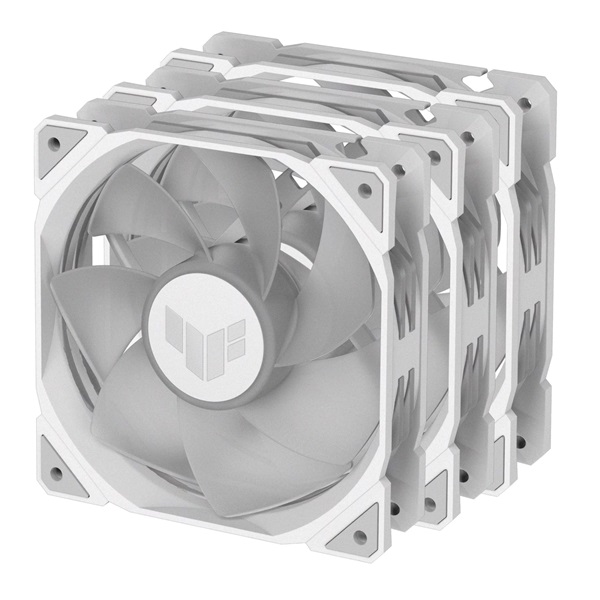 ASUS TUF GAMING TR120 FAN ARGB REVERSE fehér 3IN1 ventilátor