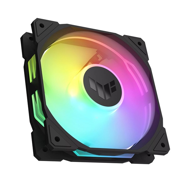 ASUS TUF GAMING TR120 FAN ARGB REVERSE fekete 3IN1 ventilátor
