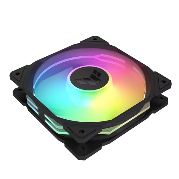ASUS TUF GAMING TR120 FAN ARGB REVERSE fekete 3IN1 ventilátor