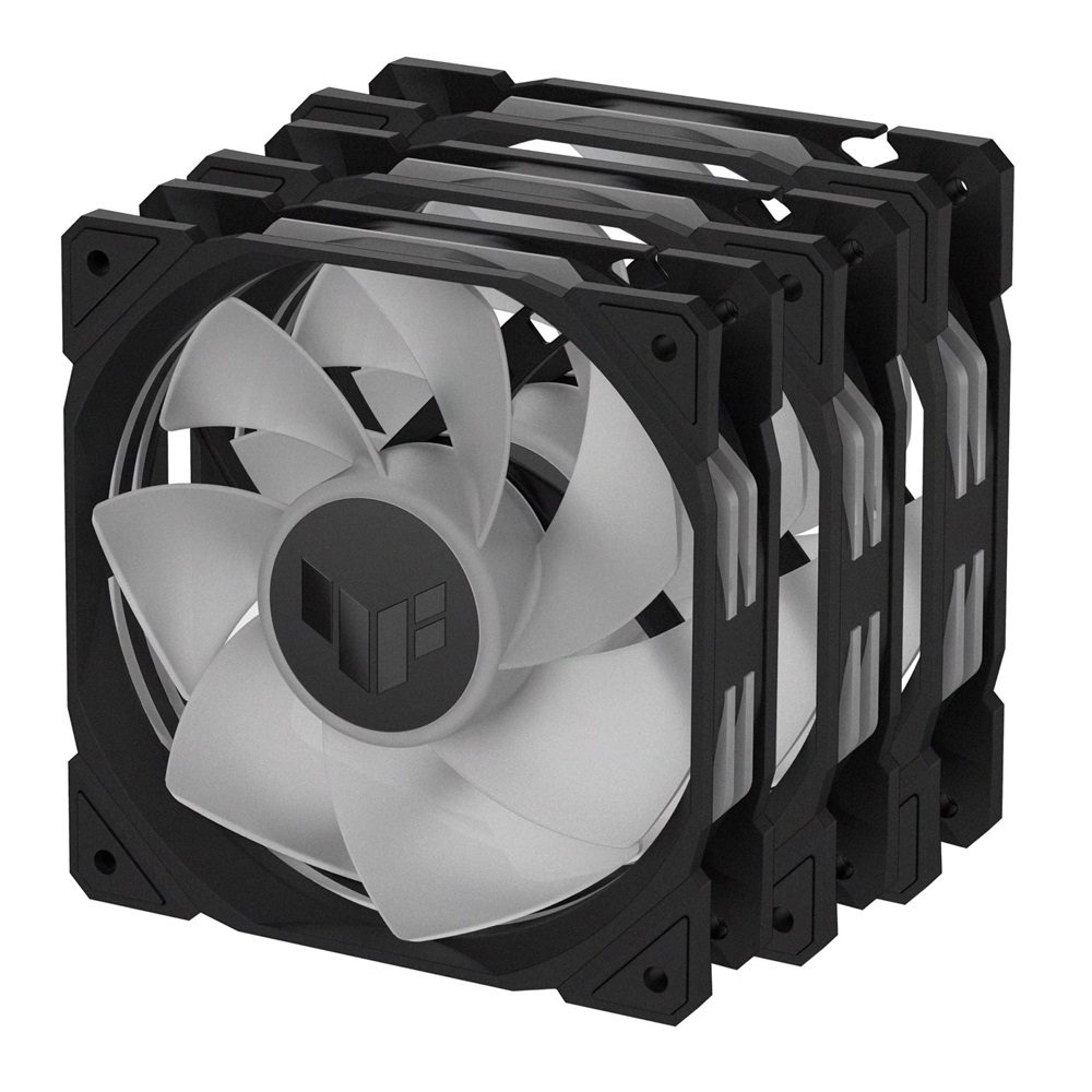 ASUS TUF GAMING TR120 FAN ARGB REVERSE fekete 3IN1 ventilátor