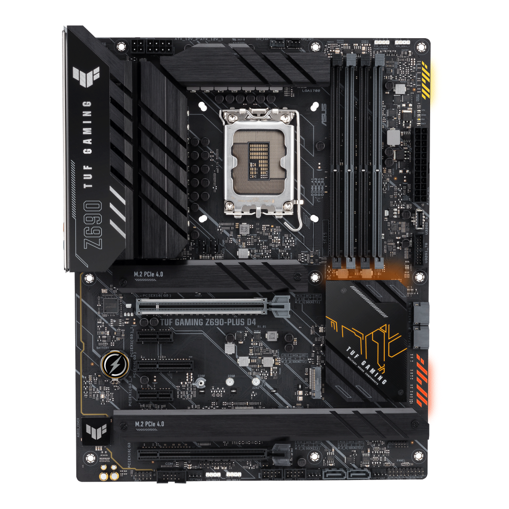 ASUS TUF GAMING Z690-PLUS D4 Intel Z690 LGA1700 ATX alaplap