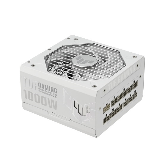 ASUS TUF Gaming 1000W 80+ Gold ventillátorral fehér moduláris tápegység