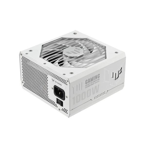 ASUS TUF Gaming 1000W 80+ Gold ventillátorral fehér moduláris tápegység