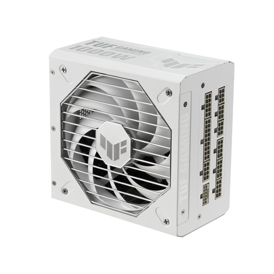 ASUS TUF Gaming 1000W 80+ Gold ventillátorral fehér moduláris tápegység