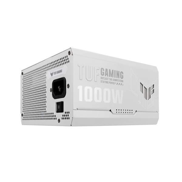 ASUS TUF Gaming 1000W 80+ Gold ventillátorral fehér moduláris tápegység
