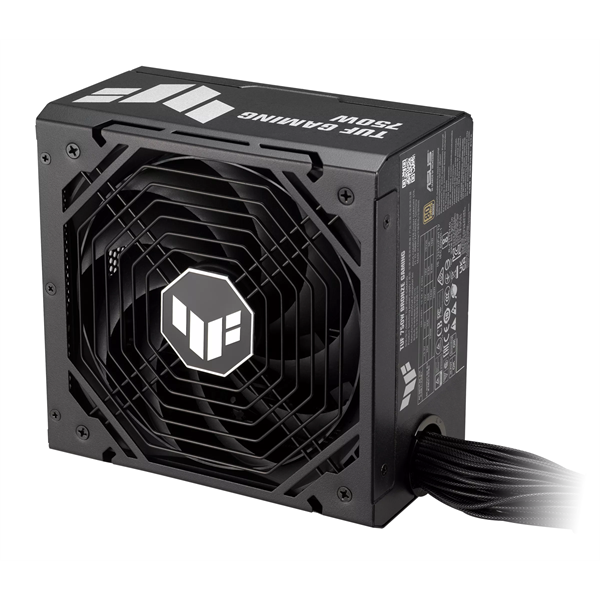 ASUS TUF Gaming 750W 80+ Bronze ventillátorral tápegység