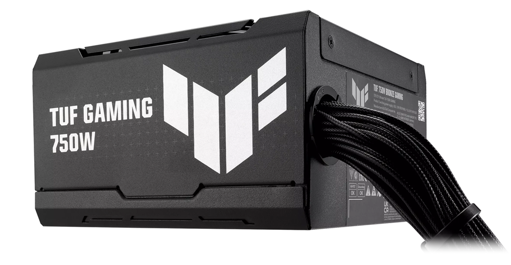 ASUS TUF Gaming 750W 80+ Bronze ventillátorral tápegység