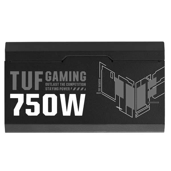 ASUS TUF Gaming 750W 80+ Gold 13,5 cm ventilátorral ATX tápegység