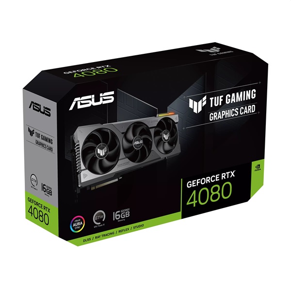 ASUS TUF-RTX4080-16G-GAMING nVidia 16GB GDDR6X 256bit PCIe videókártya
