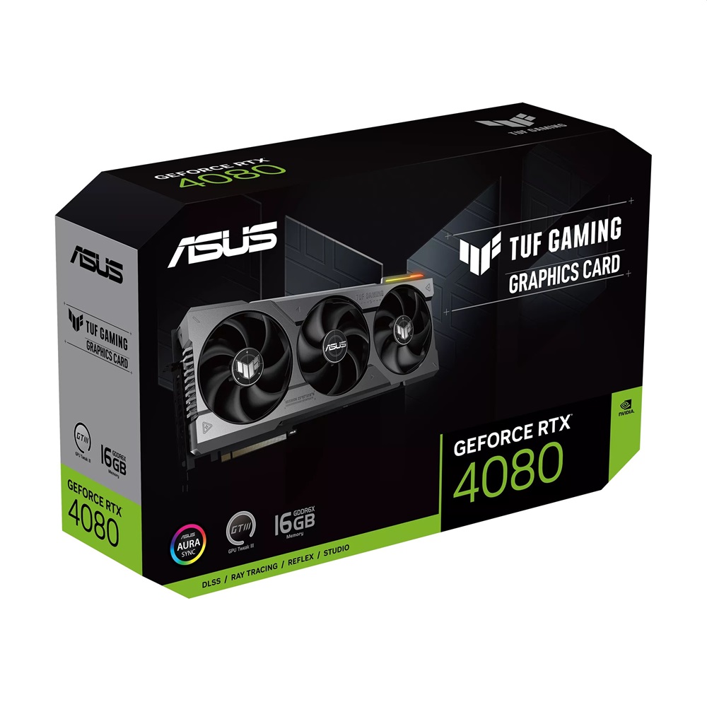 ASUS TUF-RTX4080-16G-GAMING nVidia 16GB GDDR6X 256bit PCIe videókártya
