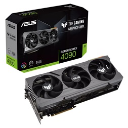 ASUS TUF-RTX4090-24G-GAMING nVidia 24GB GDDR6X 384bit PCIe videókártya