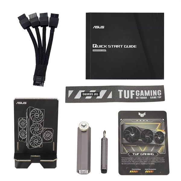 ASUS TUF-RTX4090-24G-GAMING nVidia 24GB GDDR6X 384bit PCIe videókártya