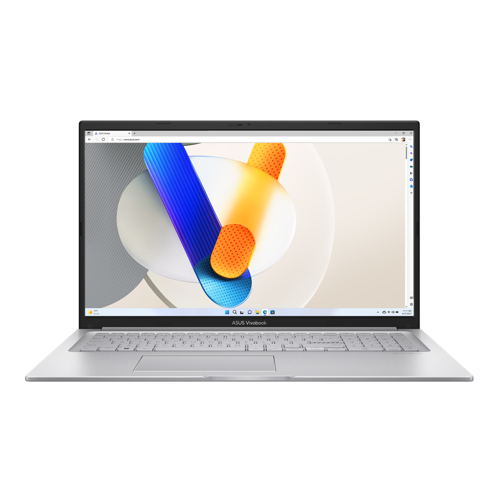 ASUS VivoBook X1704ZA-AU409 17,3"FHD/Intel Pentium 8505/8GB/512GB/FreeDOS/ezüst laptop