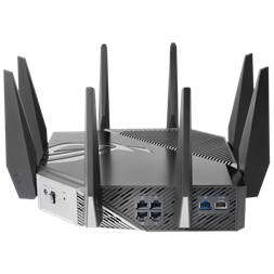 ASUS Wireless Router Tri Band AX11000 1xWAN(1Gbps) + 1xWAN/LAN(2.5Gbps) + 4xLAN(1Gbps), ROG RAPTURE GT-AXE11000