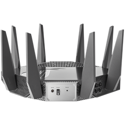 ASUS Wireless Router Tri Band AX11000 1xWAN(1Gbps) + 1xWAN/LAN(2.5Gbps) + 4xLAN(1Gbps), ROG RAPTURE GT-AXE11000
