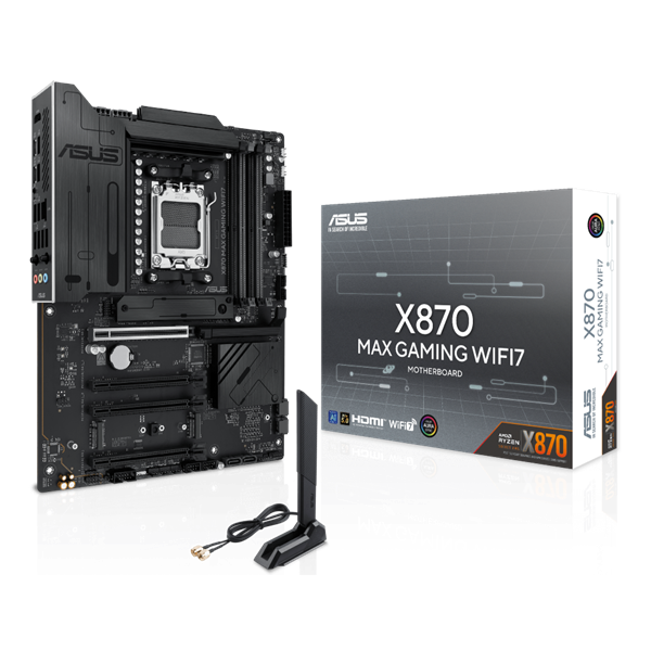 ASUS X870 MAX GAMING WIFI7 AMD X870 AM5 ATX alaplap