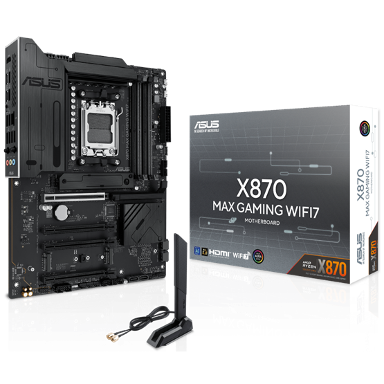 ASUS X870 MAX GAMING WIFI7 AMD X870 AM5 ATX alaplap