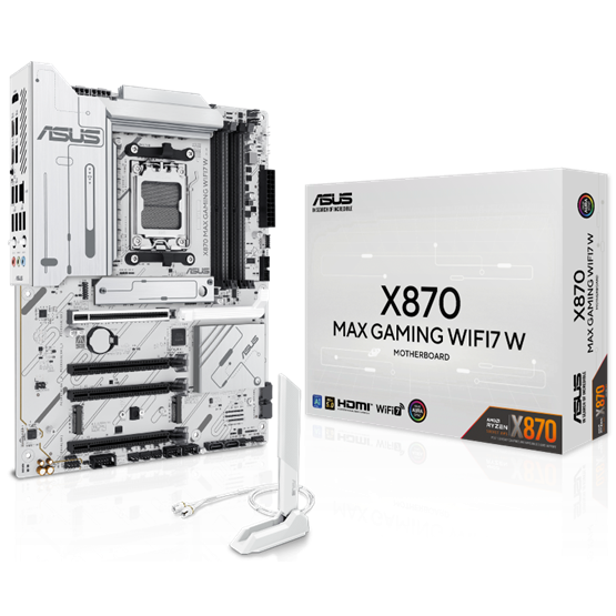 ASUS X870 MAX GAMING WIFI7 W AMD X870 AM5 ATX alaplap