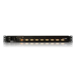 ATEN CL5708M-ATA-AG LCD 17" KVM Konzol  + 8PC Switch