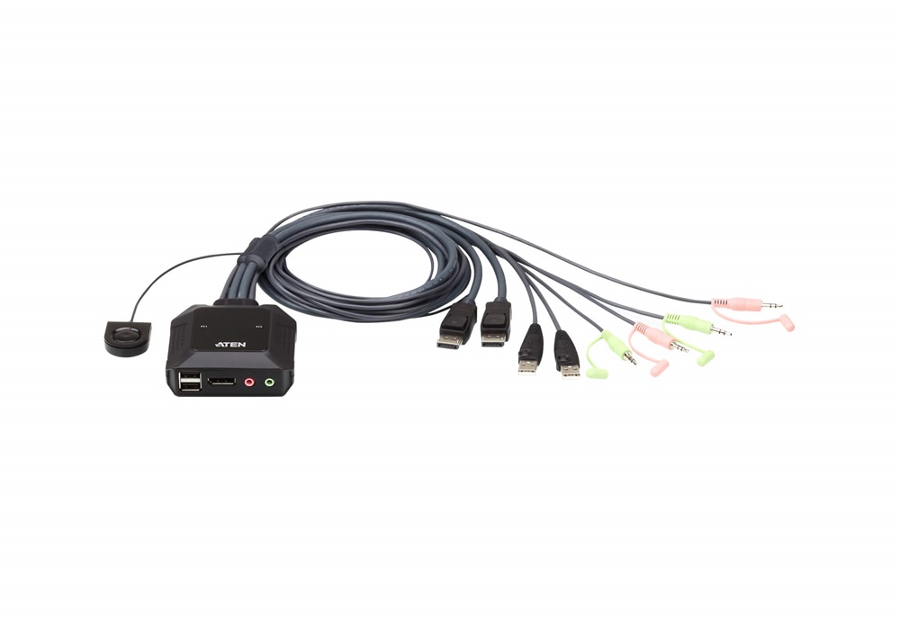 ATEN CS22DP-AT2PC USB DisplayPort KVM Switch