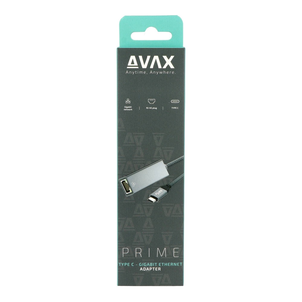 AVAX AD900 Type C 3.2-Gigabit Ethernet adapter