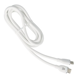 AVAX CB623 CREAMY+ Type C-Type C 60W, 1,5m fehér-ezüst gyorstöltő kábel