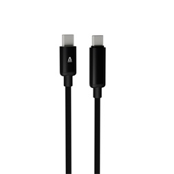 AVAX CB653 PULSEY 0,5m 60W USB-C szürke fonott gyorstöltő LED kábel